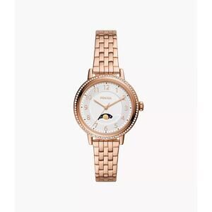 Fossil BQ3710 Reid Multifunction Rose Gold-Tone Stainless Steel Watch